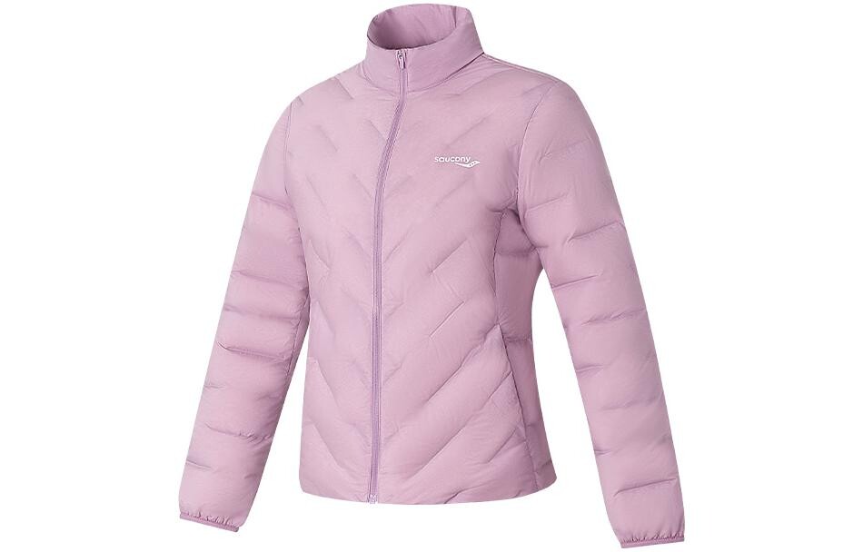 

Пуховик женский романтический розовый Saucony, цвет Romantic Pink