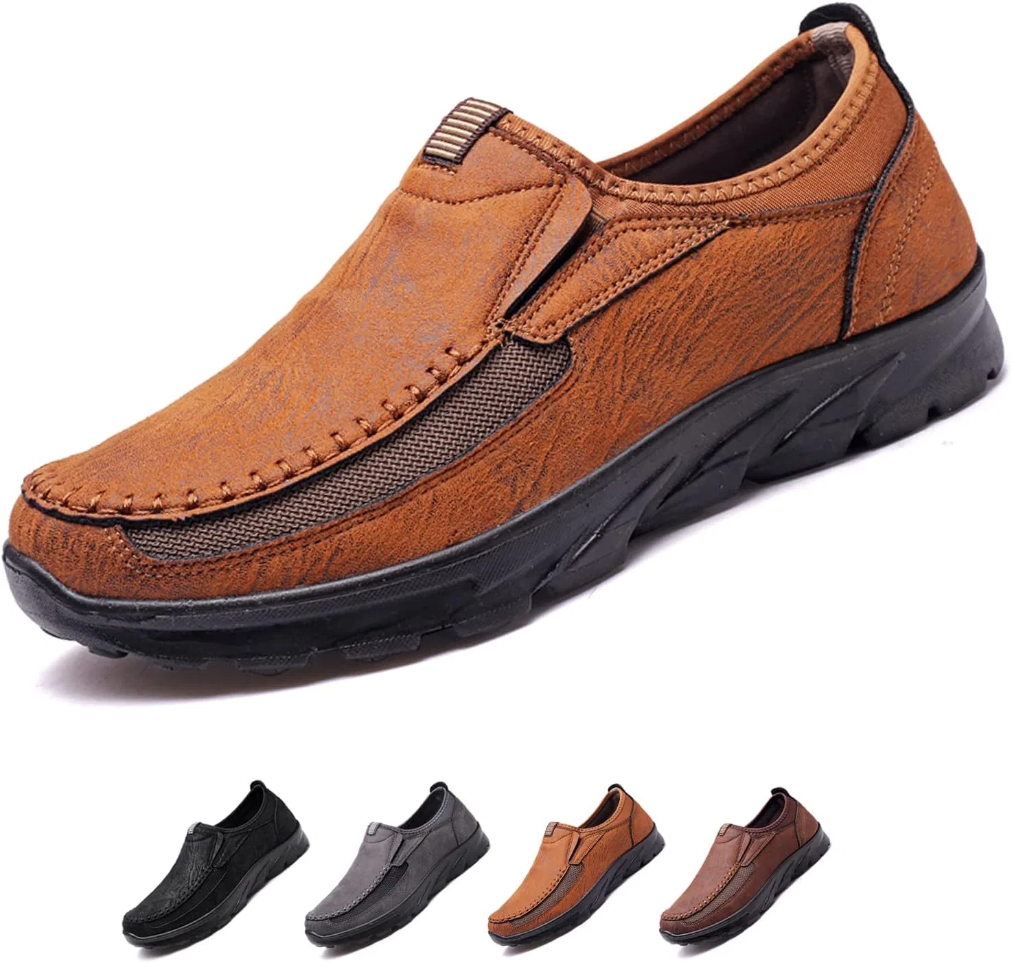Мокасины из натуральной кожи, Light Brown Zentavi