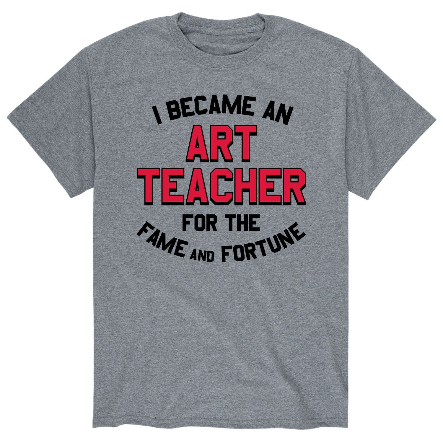 

Мужская футболка Art Teacher Fame Fortune Licensed Character