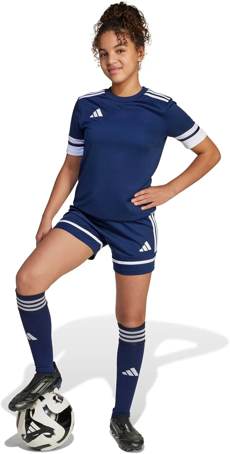 Adidas Originals Шорты Adidas Girls Squadra 25, Team Navy Blue/Team Navy Blue/White — фото 2