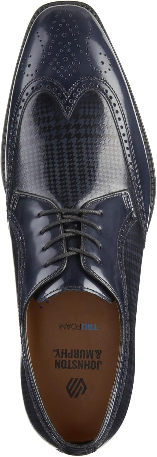 Туфли Johnston Murphy Sullivan Wingtip Oxford на шнуровке Johnston & Murphy, черный — фото 2