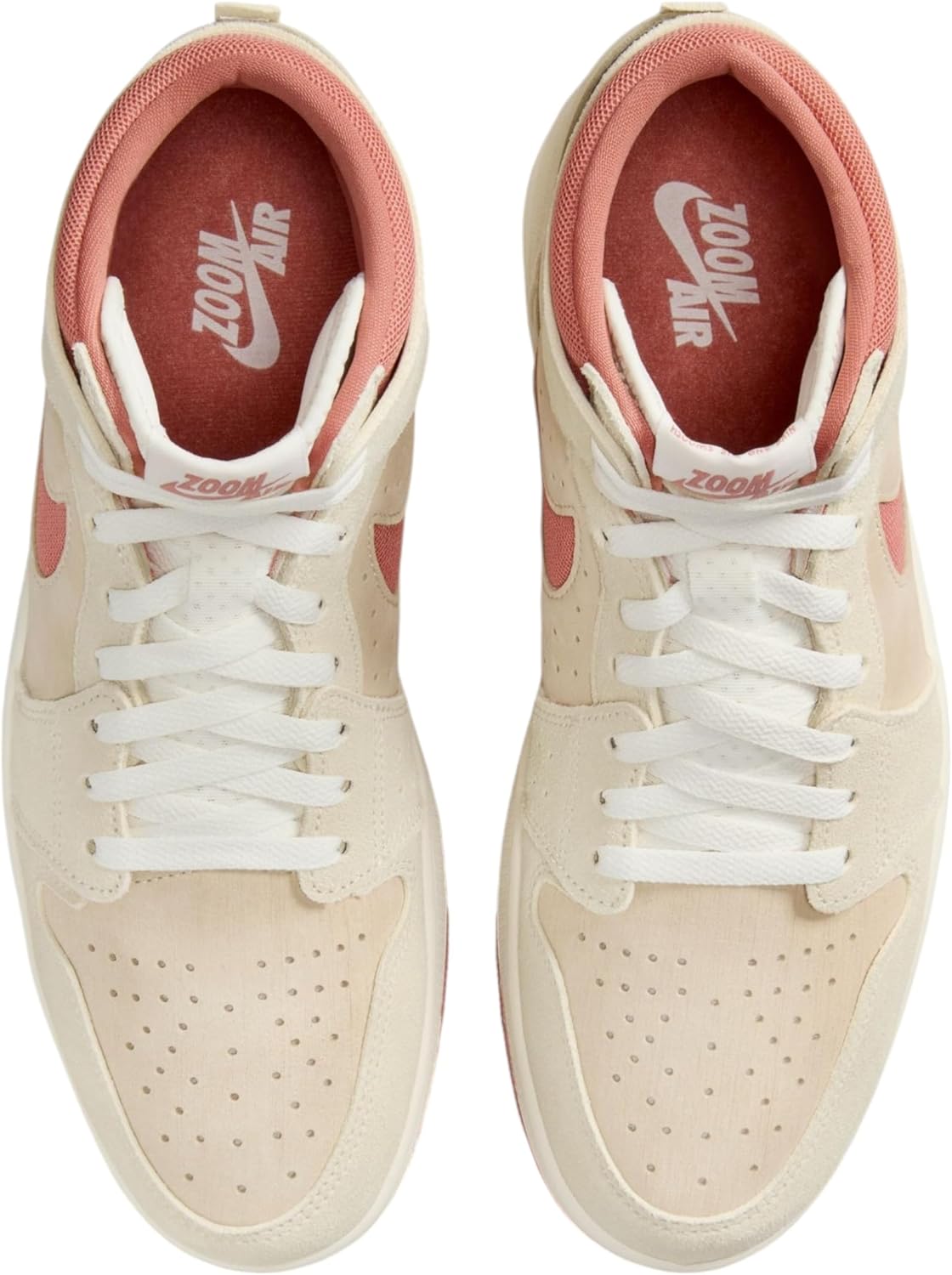 Мужские кроссовки Nike Air Jordan 1 Zoom CMFT 2, Sail/Burnt Sunrise/Sail/Terra Blush — фото 4