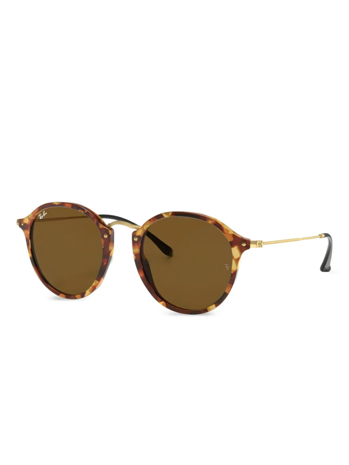 

Солнцезащитные очки Ray-Ban в круглой оправе, коричневый