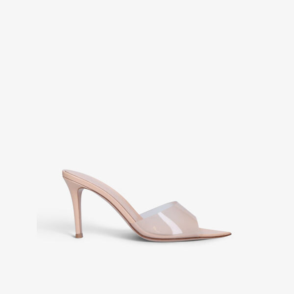 Туфли Elle из кожи и ПВХ Gianvito Rossi, красный