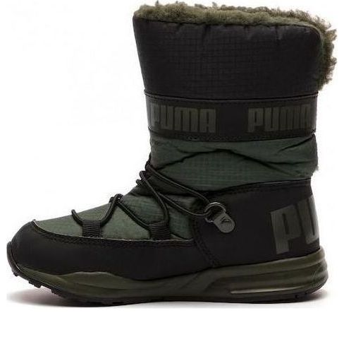 

Кроссовки trinomic boot 'olive green' Puma, черный