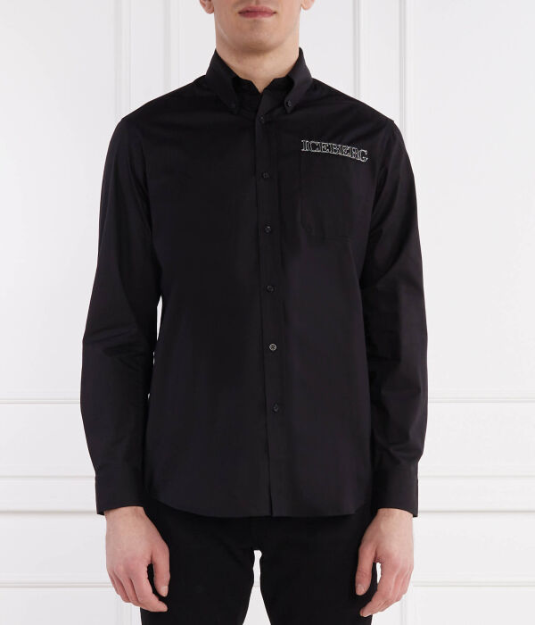 

Рубашка Regular fit Iceberg, черный