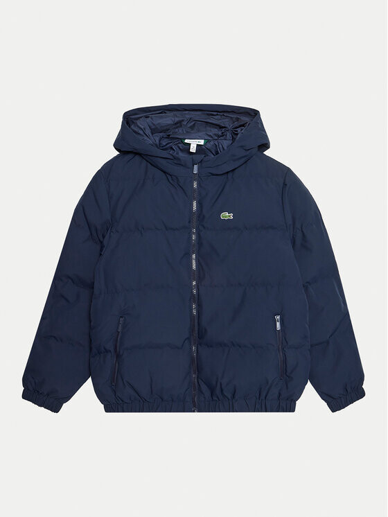 

Пуховик стандартного кроя Lacoste, синий
