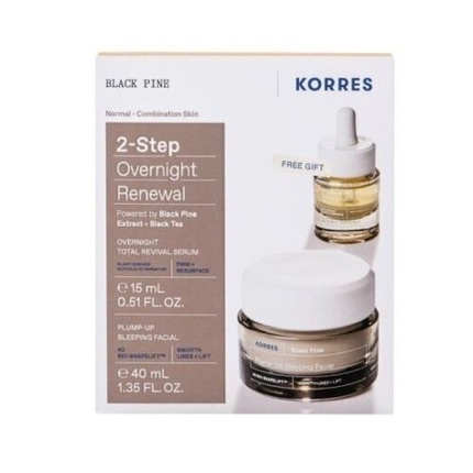

Ночной крем Black Pine 40 мл и двухфазная ночная сыворотка 15 мл Korres