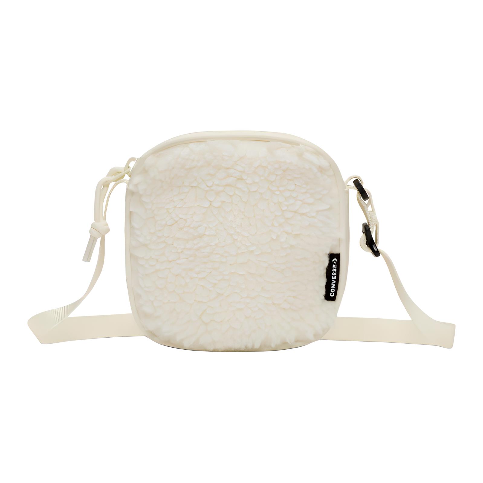 

Converse Искусственная меховая сумка через плечо унисекс бежевая, Beige