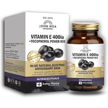 

Витамин Е 400 МЕ Tocopherol Power Mix Липосомальный - 90 Капсул John Noa