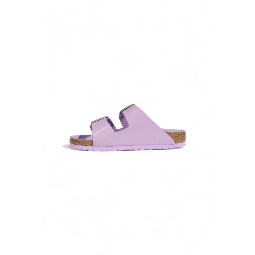 Сандалии из фиолетовой кожи Vegana Birkenstock — фото 2