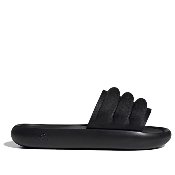 Тапочки adilette zplaash slides Adidas, черный — фото 2