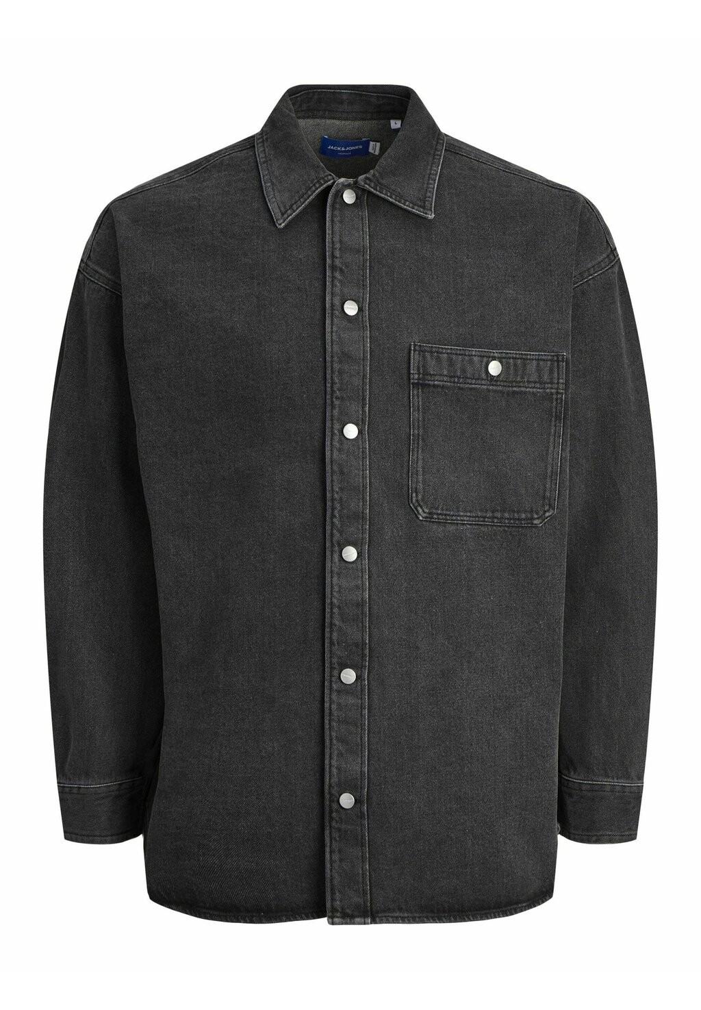 

Рубашка Jack & Jones, черный деним