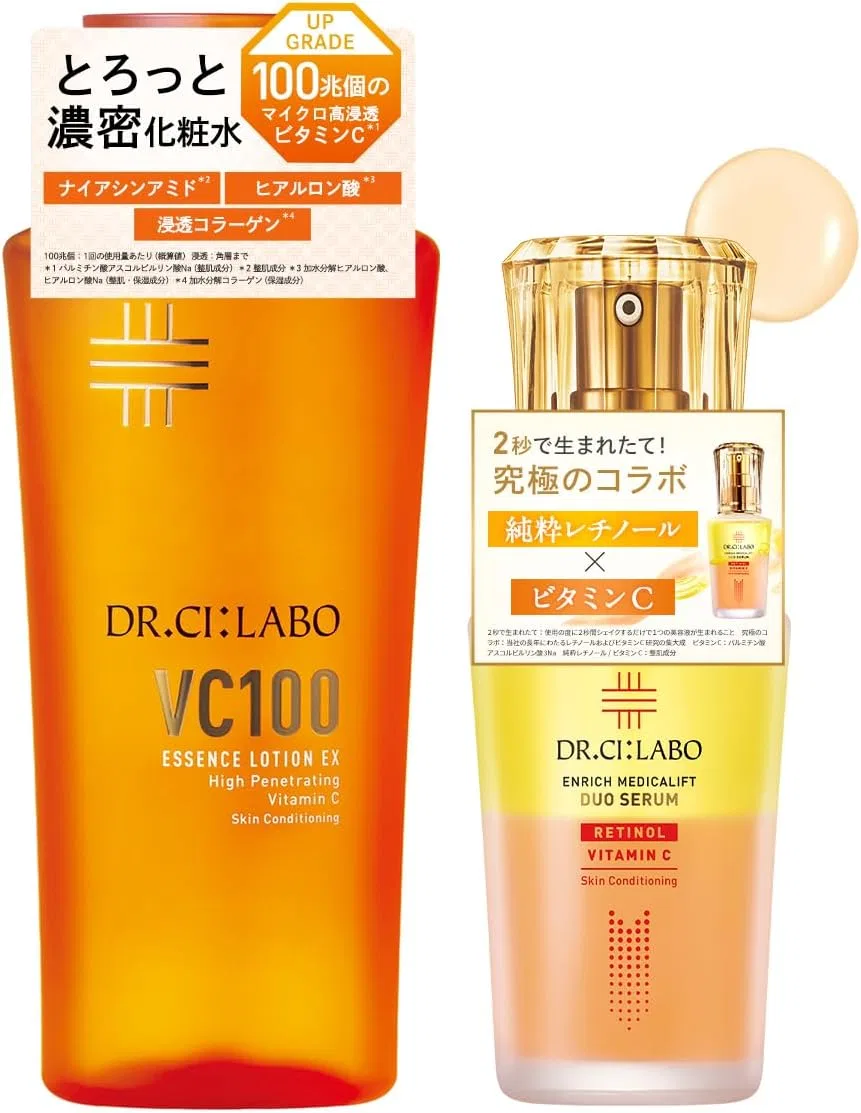 Лосьон с витамином C Dr.Ci:Labo New VC 100 Essence Lotion EX V, 150 мл, белый
