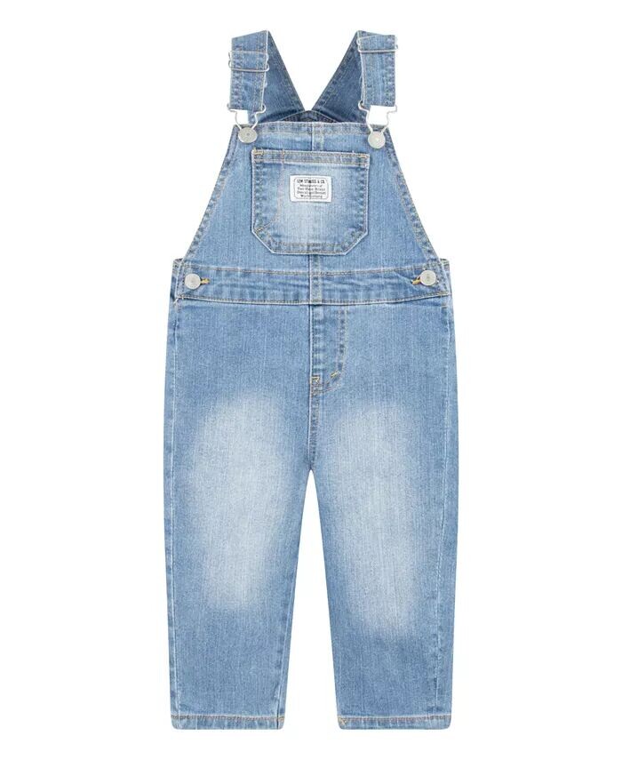 

Джинсовые комбинезоны для маленьких мальчиков и девочек Levi'S, черный