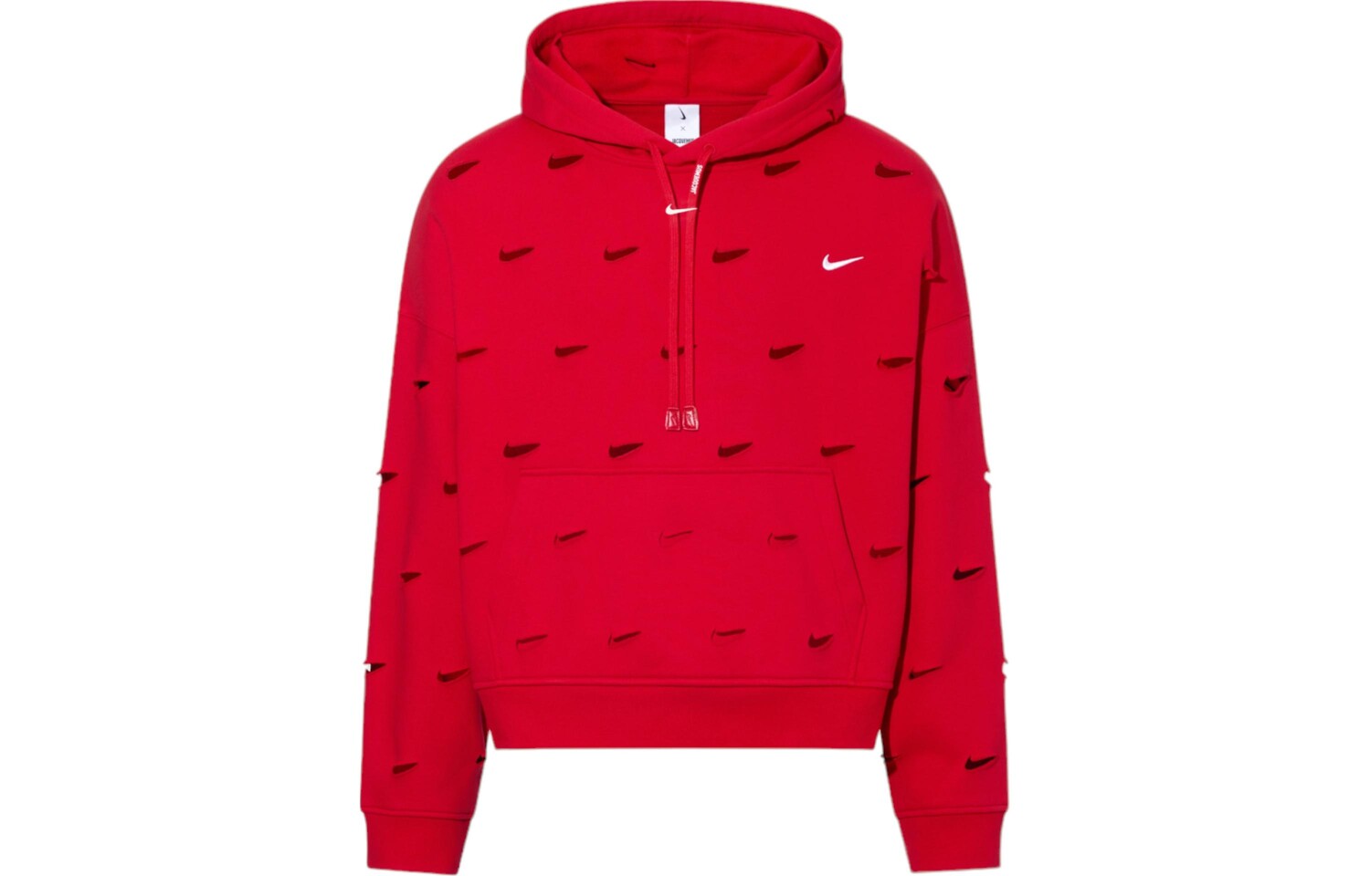 

Толстовка X Jacquemus унисекс красная Nike, красный