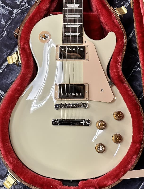 

Электрогитара Gibson Les Paul Standard '50s Plain Top Classic White 2023 New Unplayed Auth Dlr 9lb11oz #272