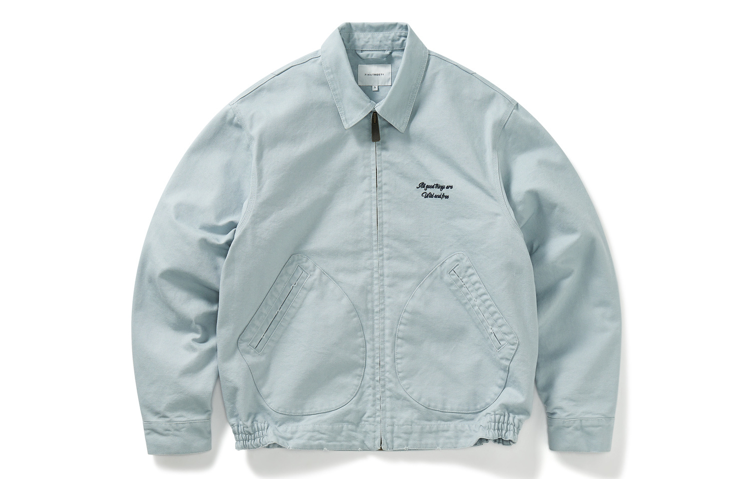 

714STREET Куртка Unisex, Light Blue