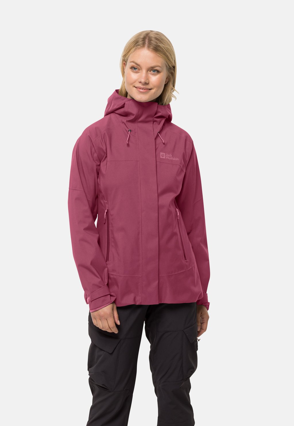 

Уличная куртка Jack Wolfskin, цвет sangria red