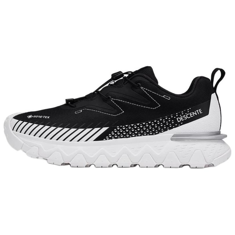 

DESCENTE Кроссовки SKI STYLE с противоскользящим покрытием, износостойкие, низкие, повседневные, мужские, черно-белые