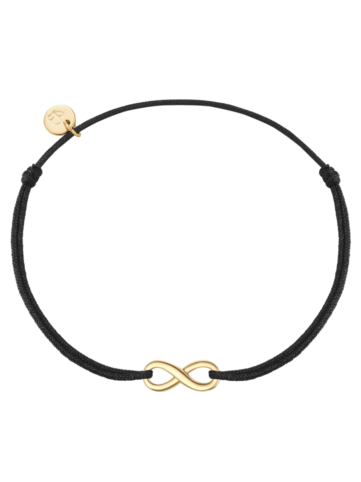 

Glanzstücke München Браслет «Бесконечность» из стерлингового серебра с желтым золотом