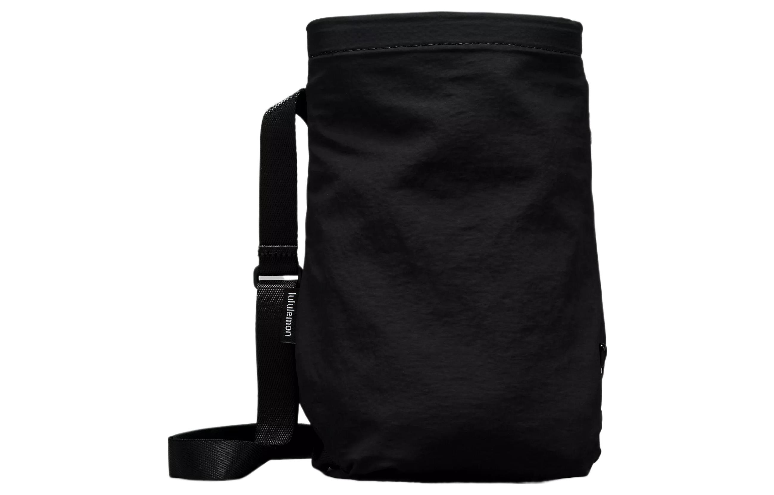 

Lululemon Нейлоновая сумка через плечо, унисекс черная Regular, Black