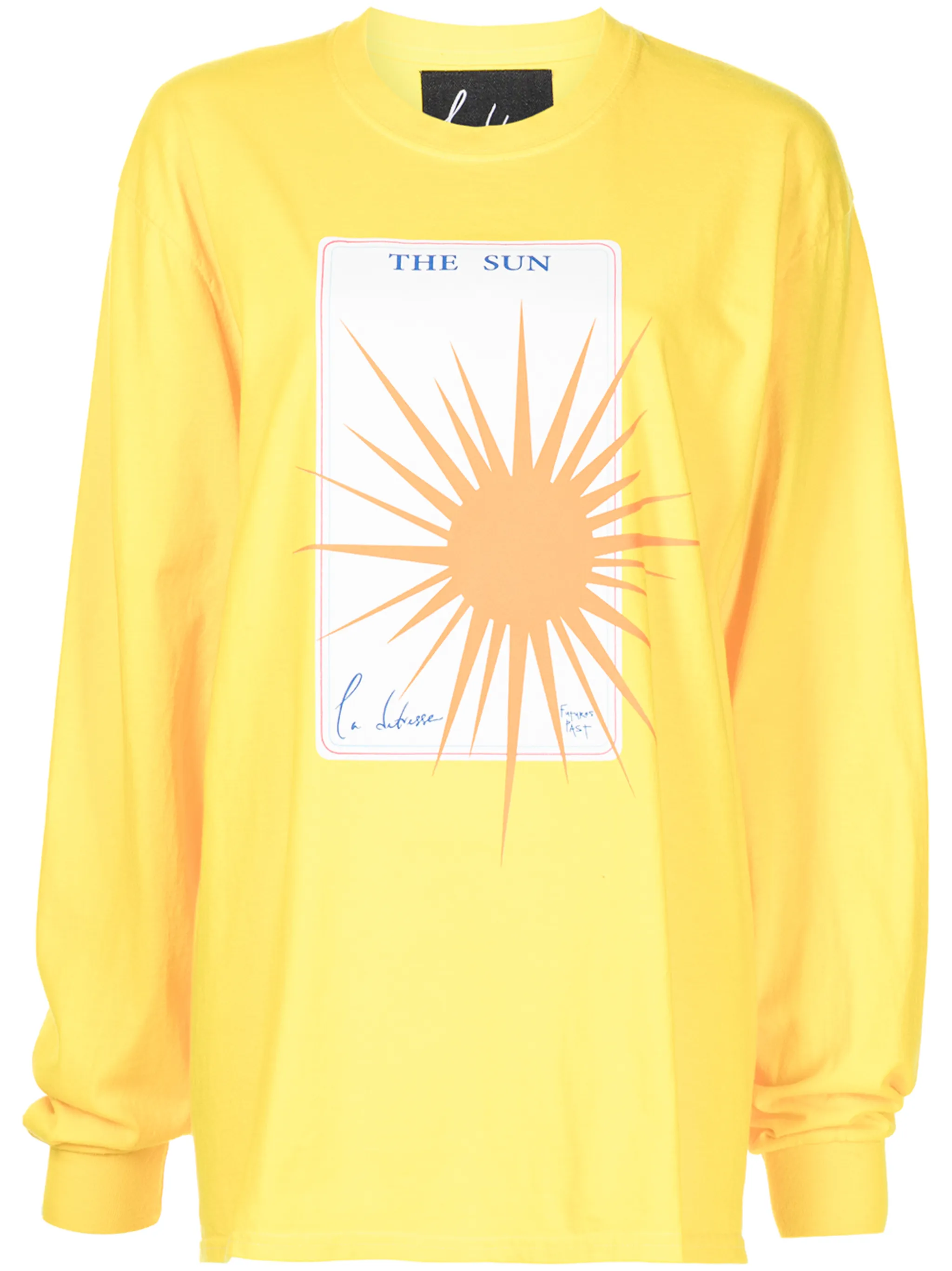 

Топ Strength Electric с длинными рукавами La Detresse, желтый