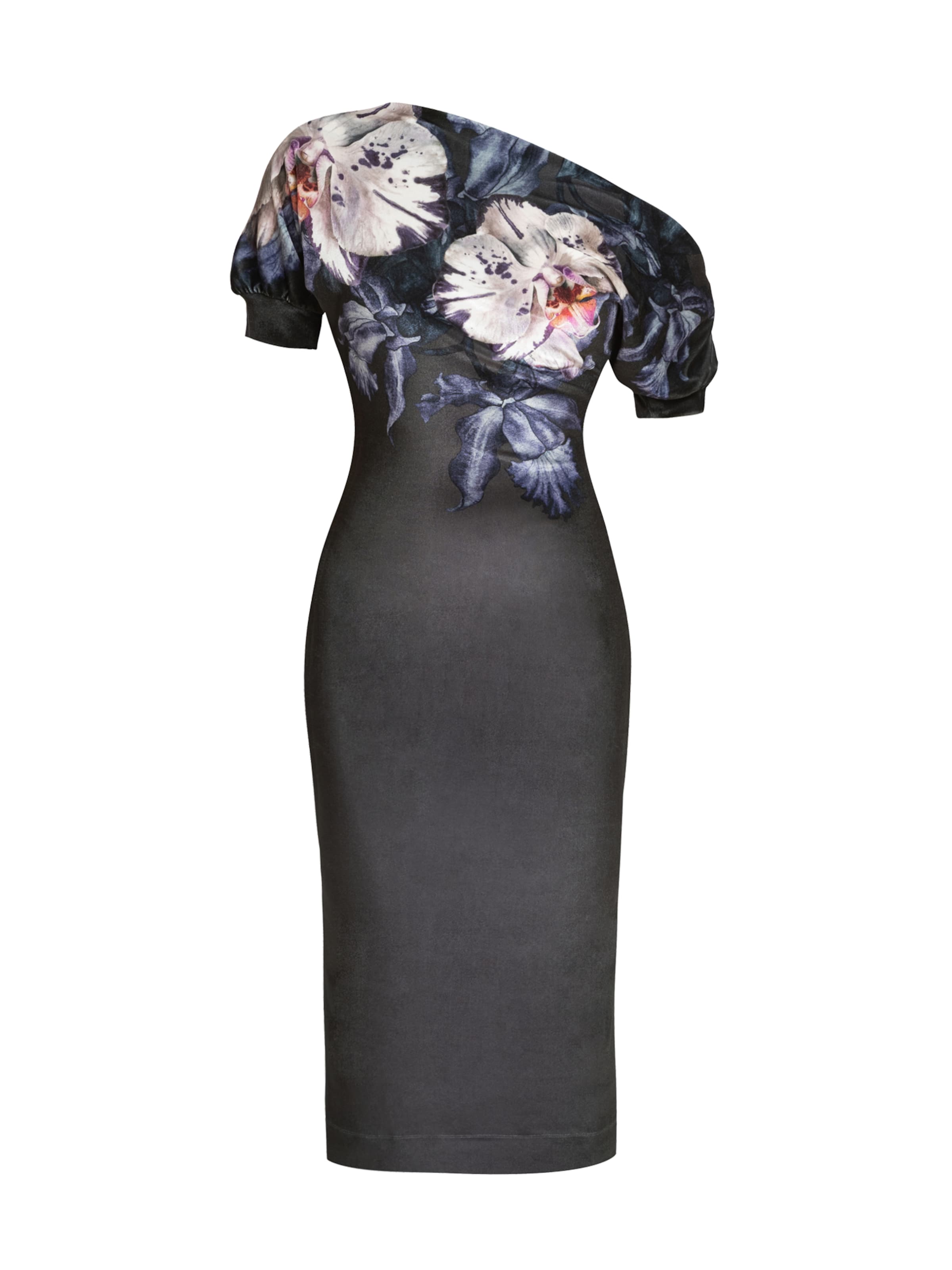 

JIORO Платье 'ORCHID ICE' в темно-сером цвете