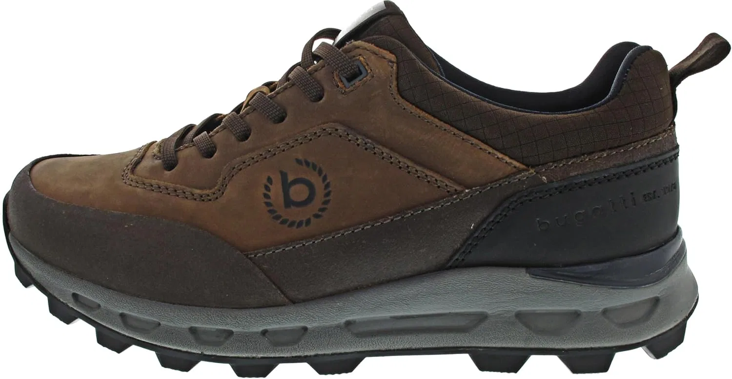 Туфли Bugatti Men's 321-A9W06-1515-1011 Laces, Black/Dark Grey, 45