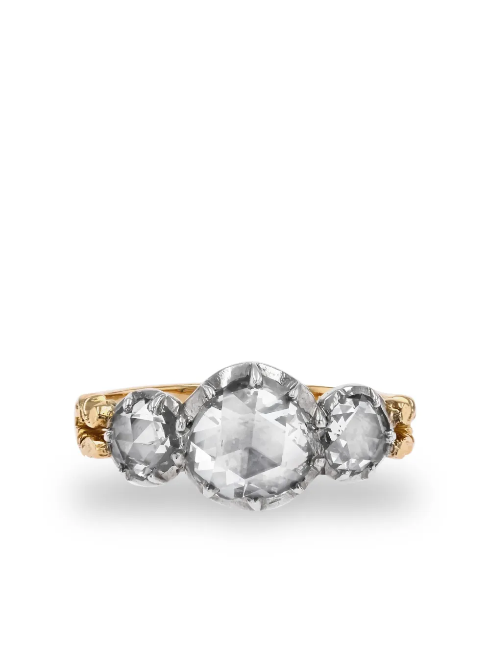 

Кольцо из желтого золота с камнями Pragnell Vintage, золотой