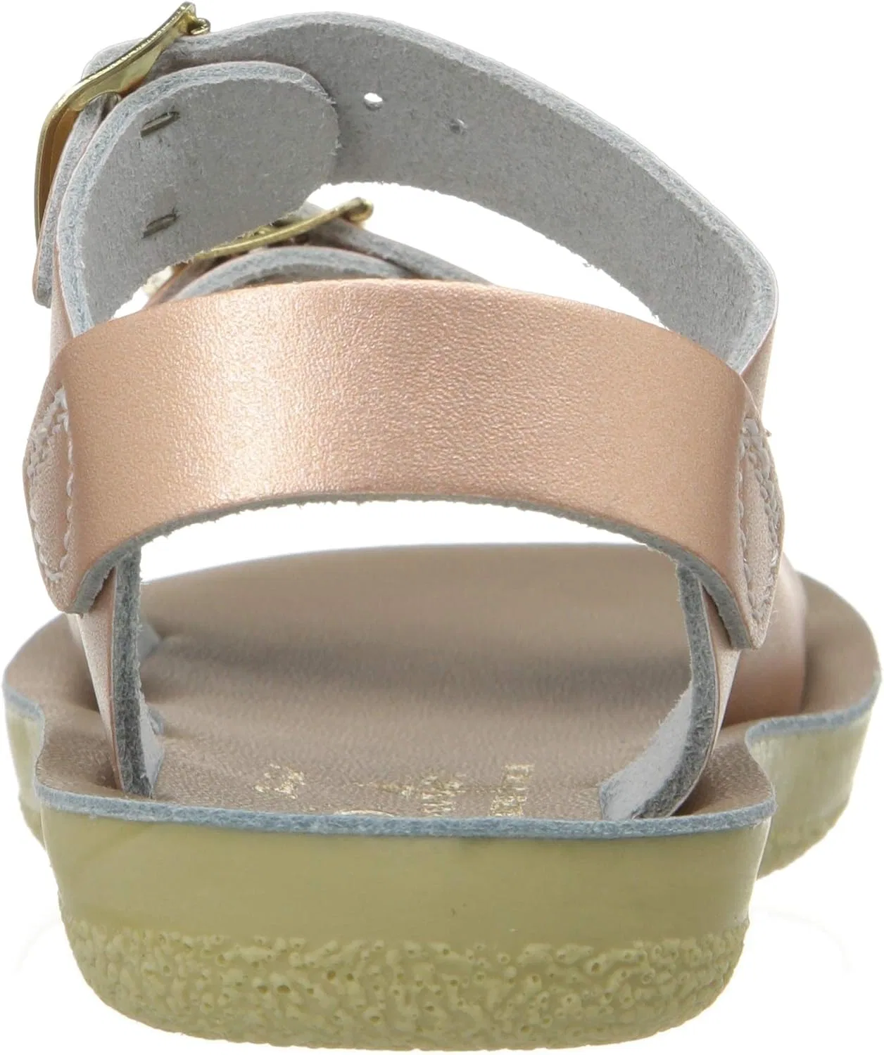 Сандалии кожаные Sun-San, розовое золото Salt Water Sandals — фото 3