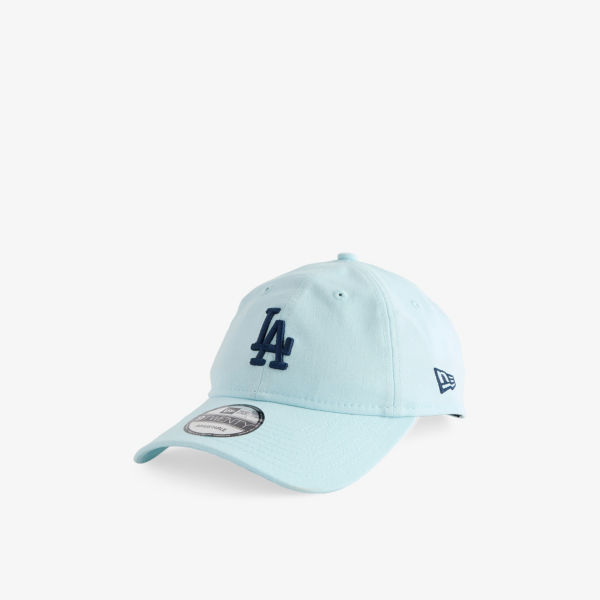 

Бейсболка New Era 9Twenty LA Dodgers MLB из смеси льна , голубой