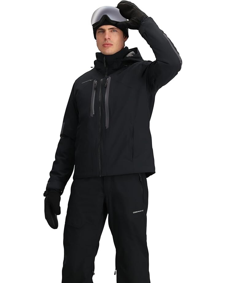 

Куртка Obermeyer Fall Line Jacket, черный