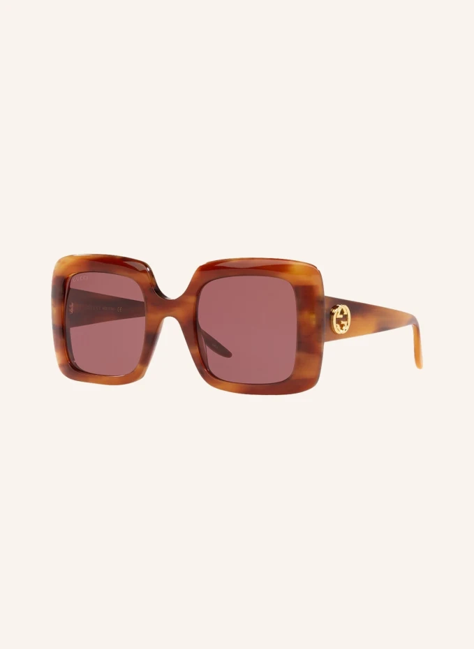 

Солнцезащитные очки gg0896s Gucci, коричневый