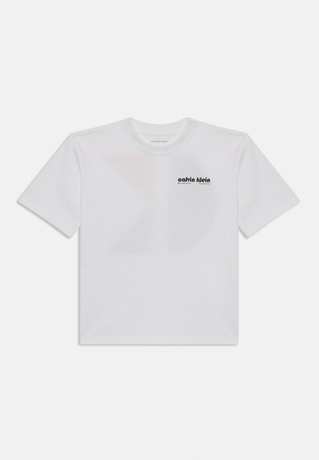 

Футболка с принтом GEO BACKPRINT RELAXED TEE UNISEX Calvin Klein Jeans, белый