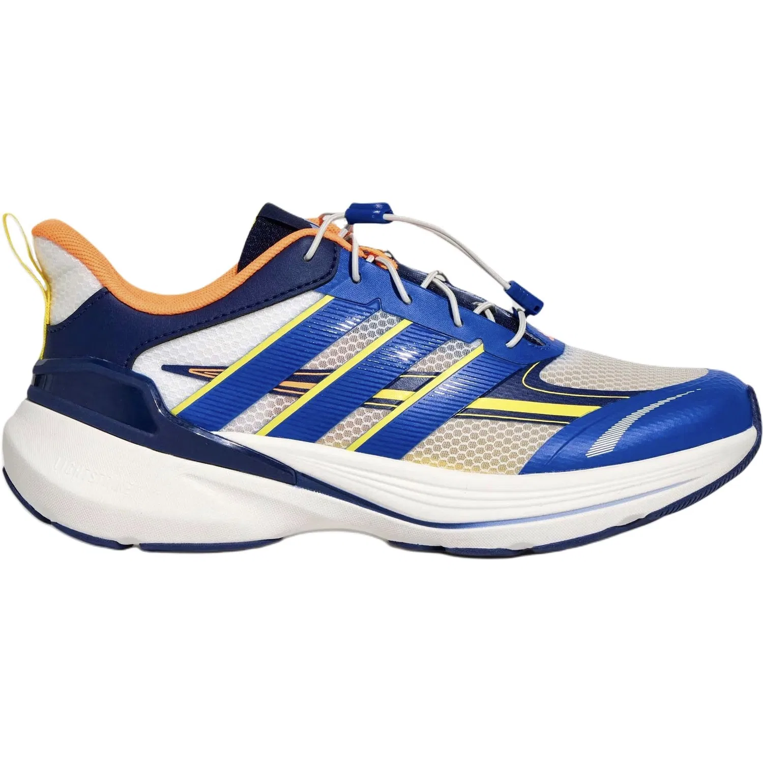 Кроссовки LIGHTDART Low top Running Shoes White Blue детские Adidas — фото 3