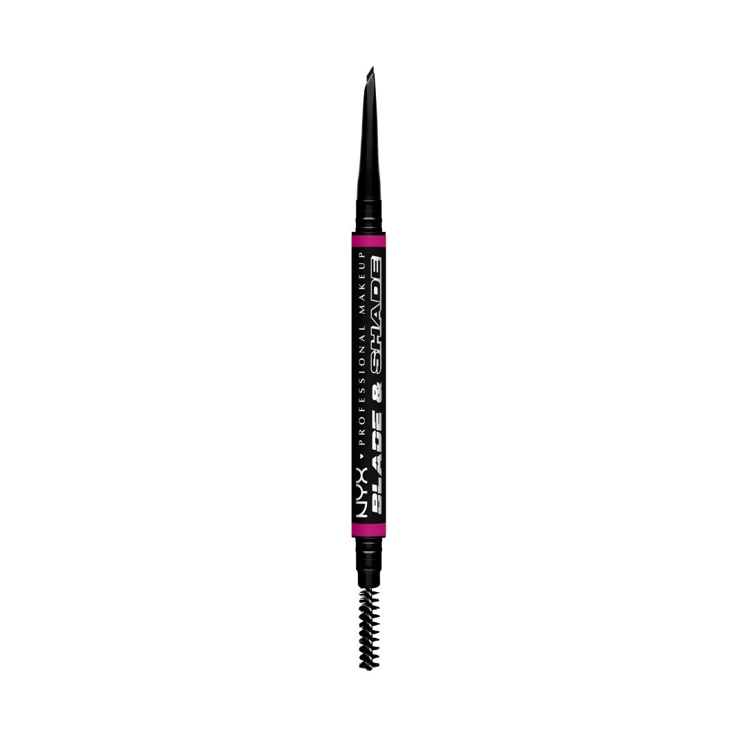 

Карандаш для бровей blade & shade nano Nyx Professional Makeup, black, вес 0.06 гр.