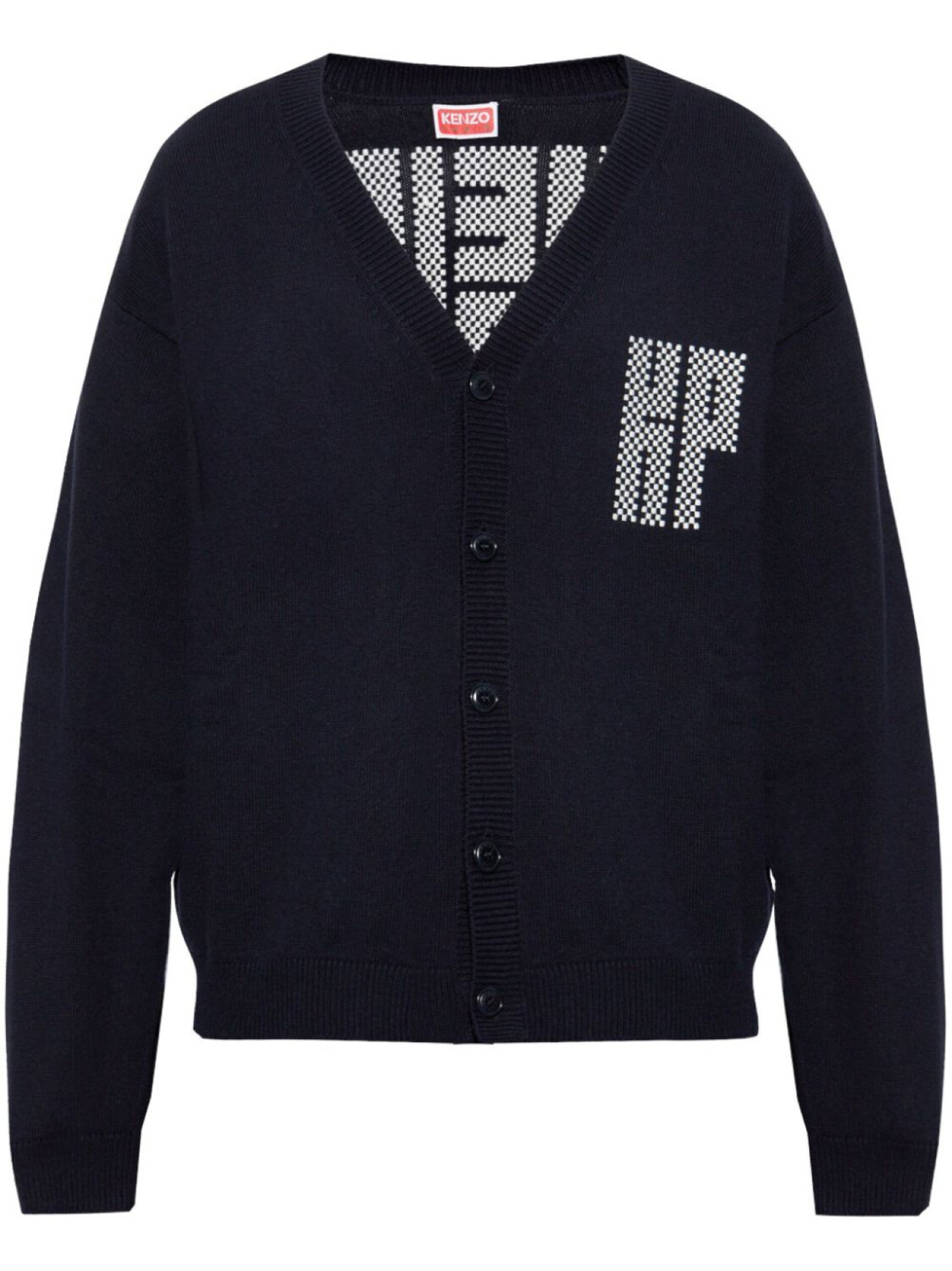

Kenzo кардиган Kamon, синий