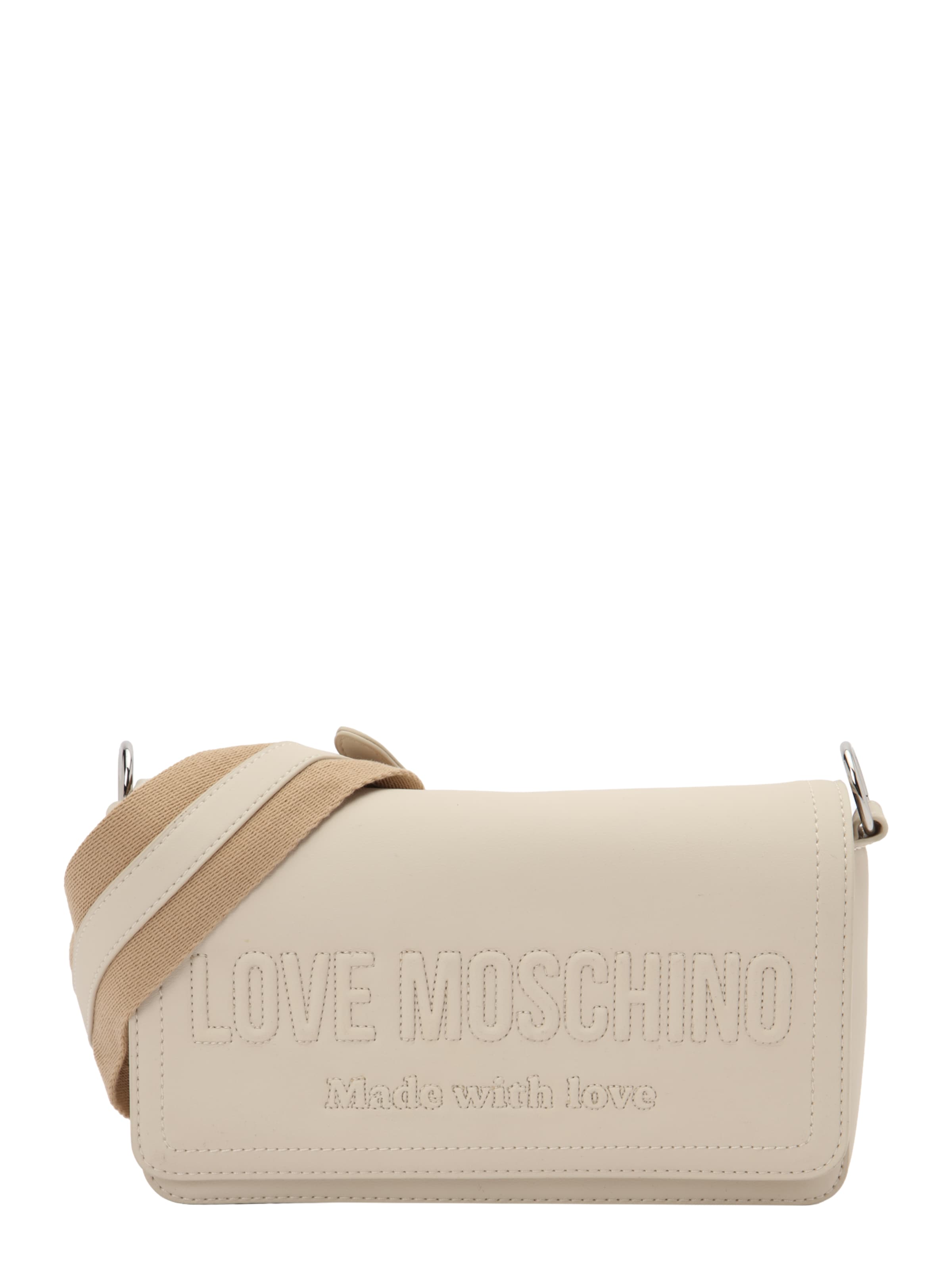 

Love Moschino Сумка кросс-боди цвета айвори