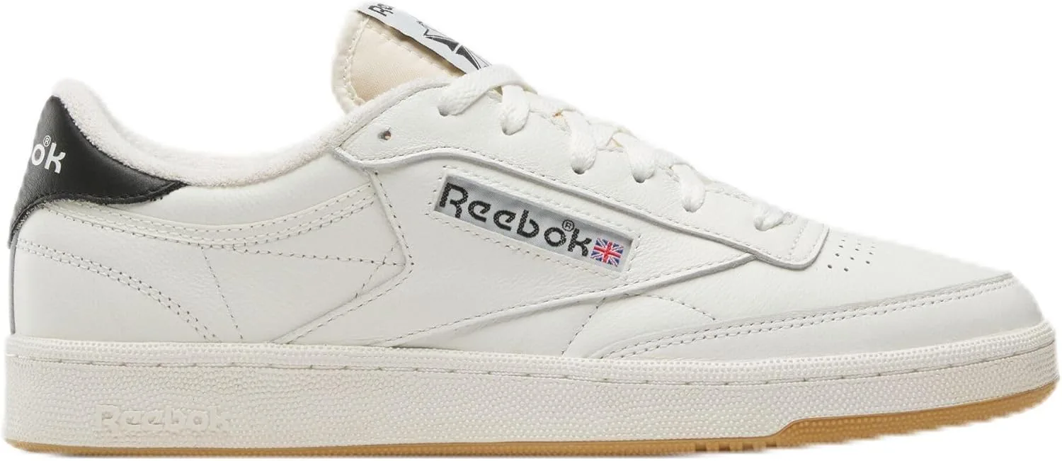 Кроссовки Reebok Unisex Club C 85 Vintage, черный