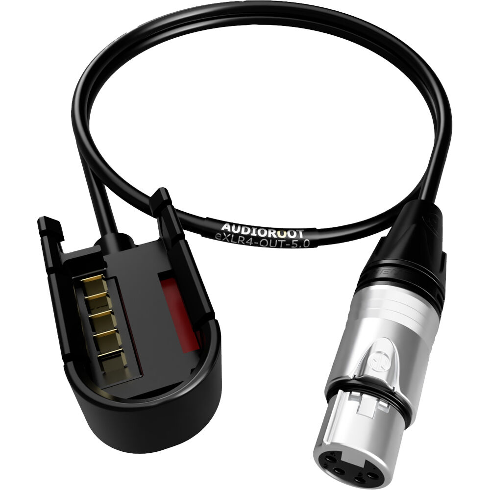 

AUDIOROOT 4-Pin Female XLR Battery Output Cable (5A)