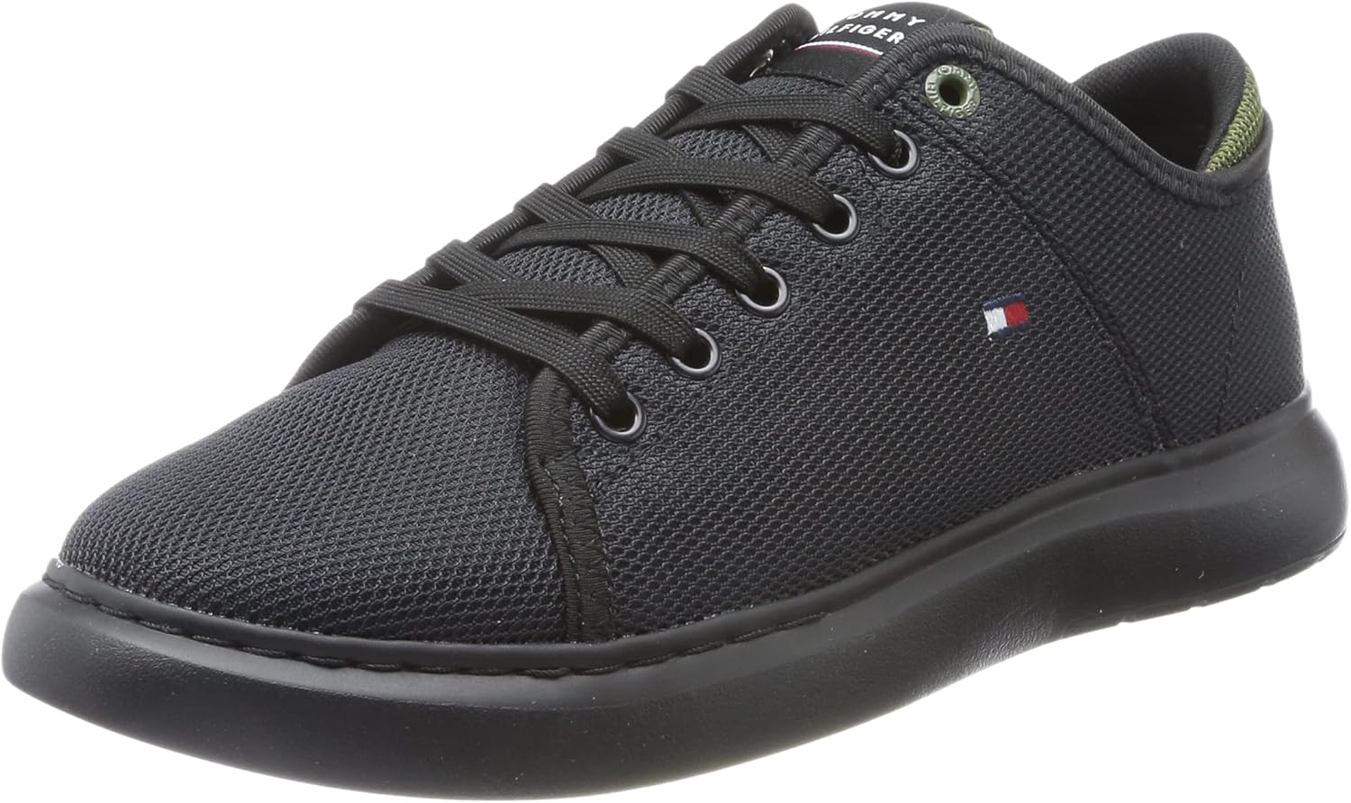 

Мужские кроссовки Tommy Hilfiger Lightweight Textile Cupsole Fm0fm04426, Black/Black