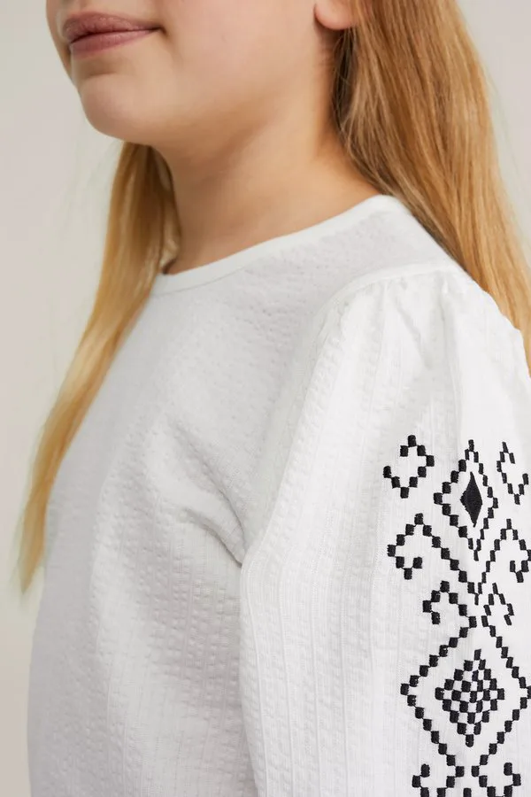 Футболка с принтом We Fashion, Off-White — фото 2