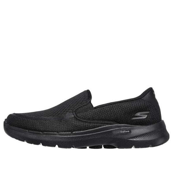 

Кроссовки go walk 6 'orva black' Skechers, черный
