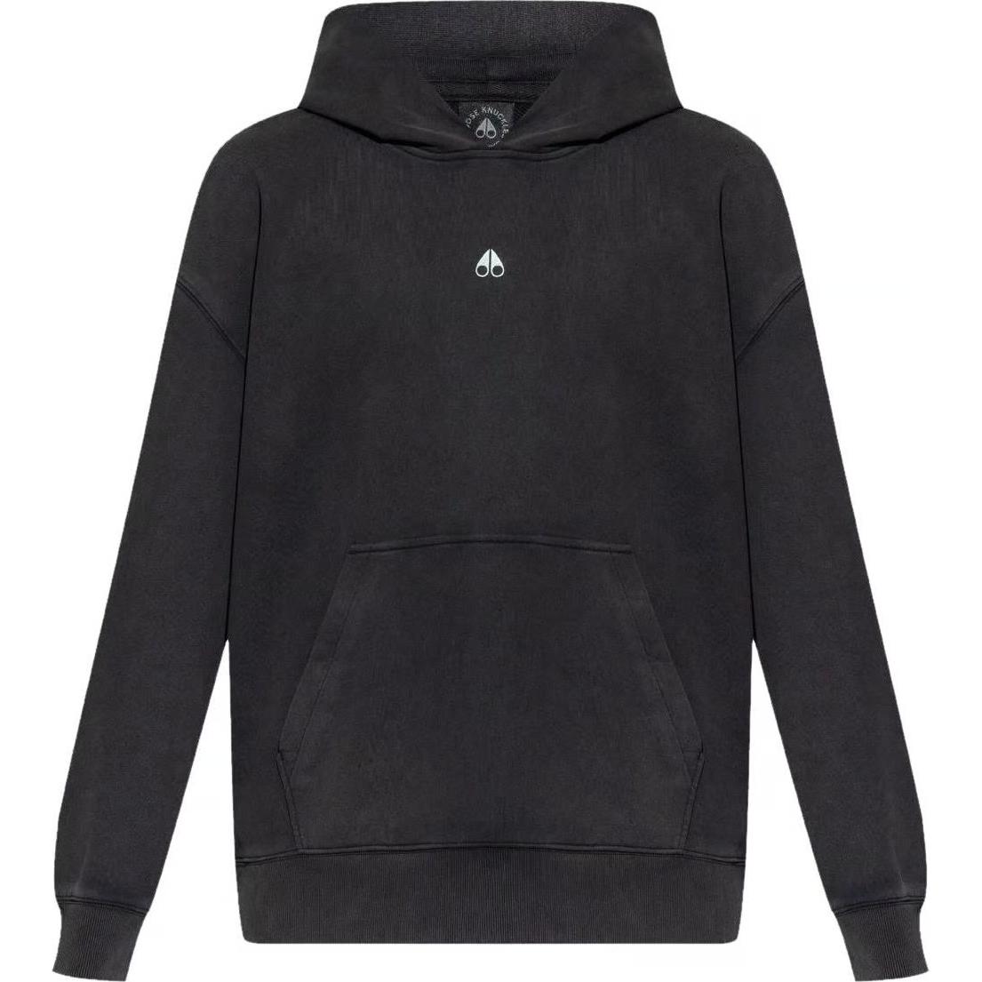 

Лонгслив с логотипом Moose Knuckles, черный