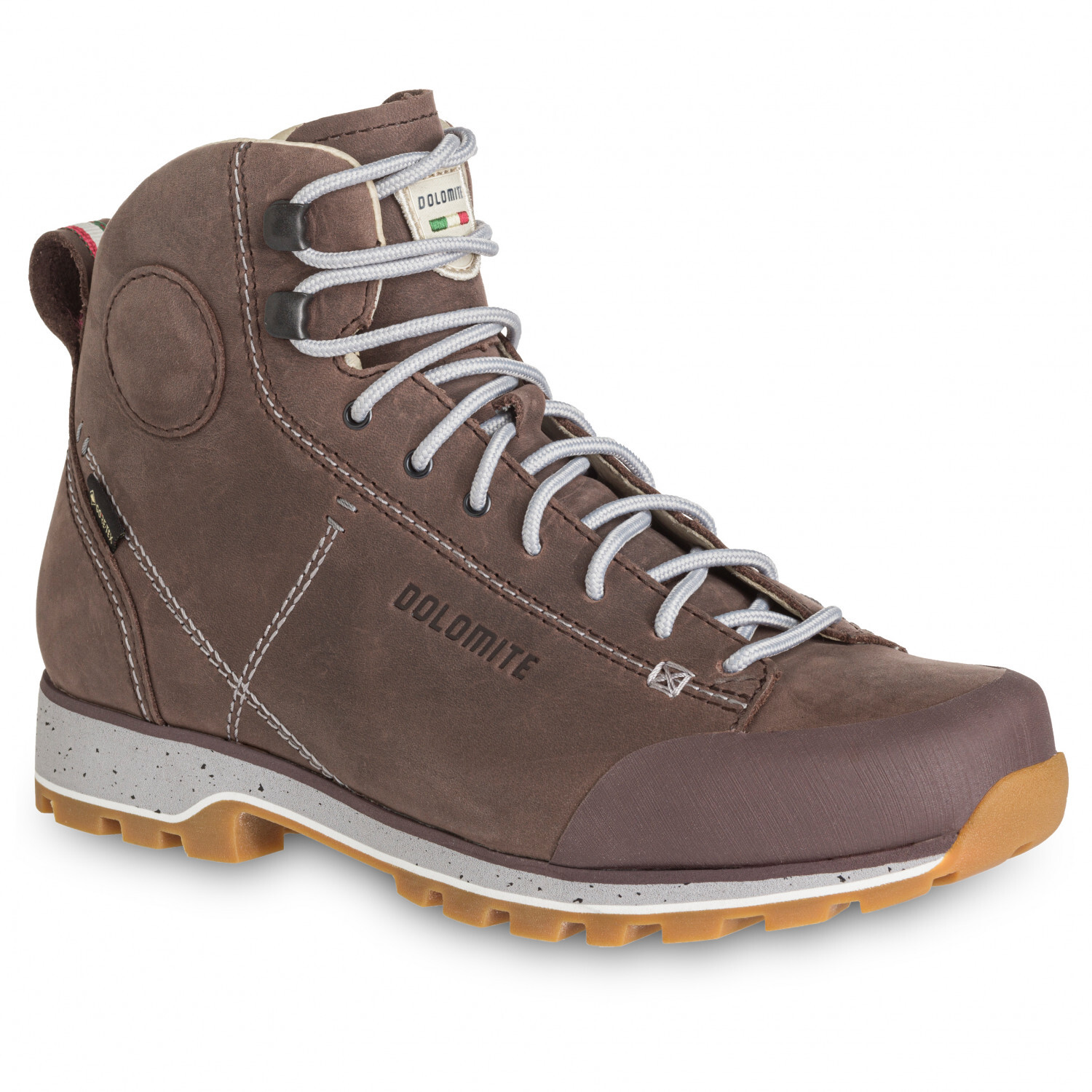

Кроссовки Dolomite Women's Cinquantaquattro High Full Grain Evo GTX, цвет Plum Brown