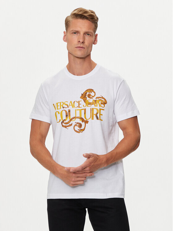 

Футболка стандартного кроя Versace Jeans Couture, белый