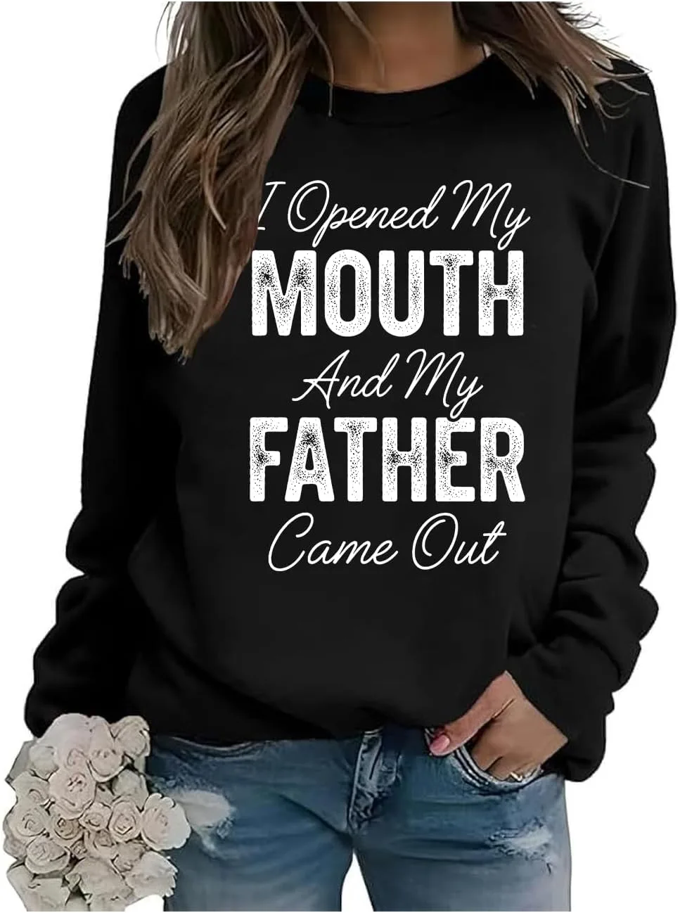 

Толстовка I Opened My Mouth And My Father Came Out Exosea