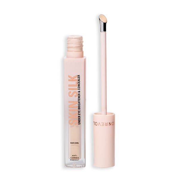 

Осветляющий консилер с сывороткой REVOLUTION Skin Silk Brightener & Concealer, Fair Cool