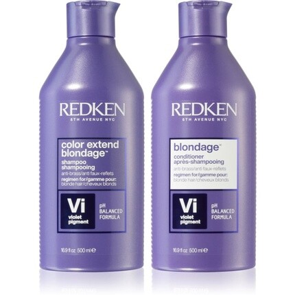 

Redken Color Extend Blondage (нейтрализует желтые тона) - удобная упаковка